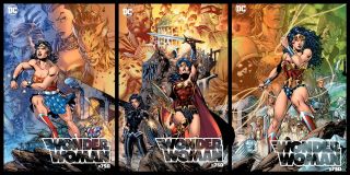 Wonder Woman 750 Torpedo Comics Jim Lee Set Of Color Edition (pre -)