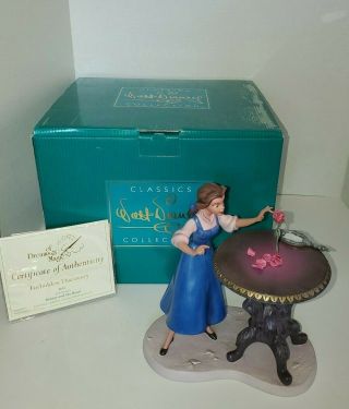 Wdcc Disney Belle " Forbidden Discovery " From Beauty And The Beast