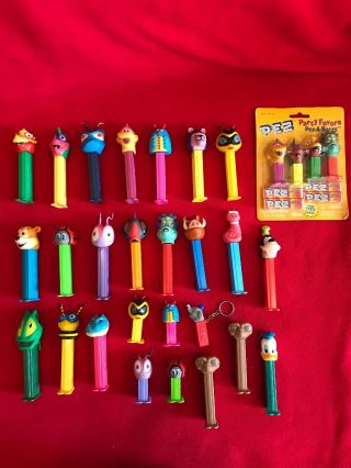 Pez Dispensers Animals,  Insects,  & Aliens