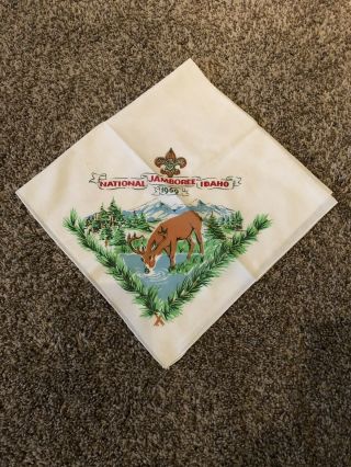 Boy Scouts Of America 1969 National Jamboree Idaho Neckerchief