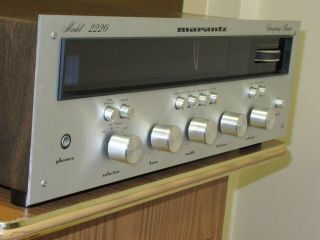 Marantz 2220 Vintage Stereo Receiver Amplifier Amp Serviced And Restored