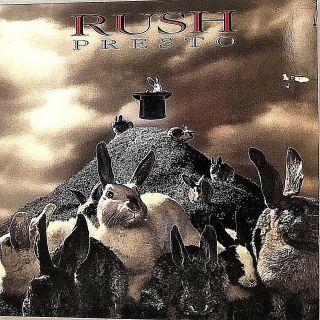 Rush " Presto " Vinyl Lp - 1989 Atlantic / Anthem 7 82040 - 1 Vg,  / Vg,