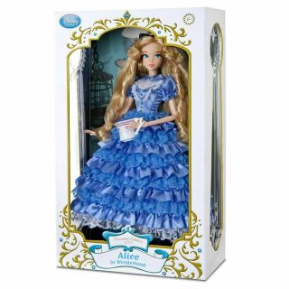 Disney Store Limited Edition 500 Alice In Wonderland 17 Doll Le