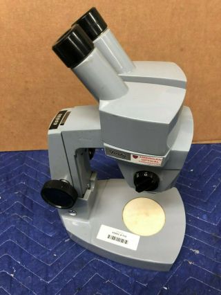 Vintage American Optical Spencer Forty Microscope 14 " Tall