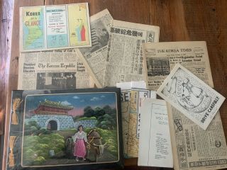 Vintage Korea Photo Album/scrapbook