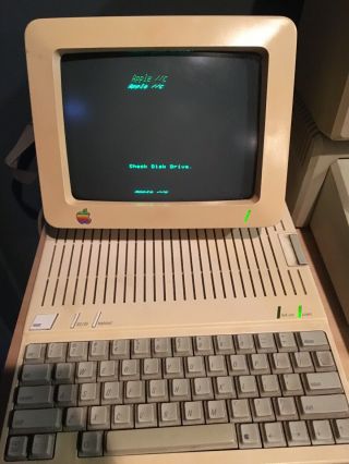 Vintage Apple Iic Computer Monitor Bundle With Games,  Programs And Controllers