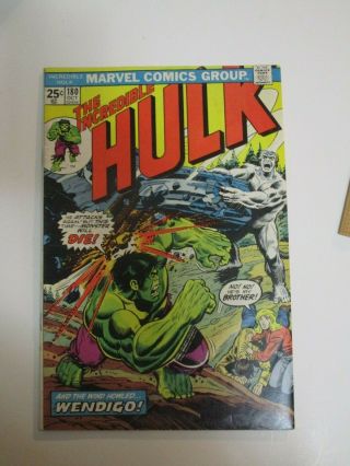 The Incredible Hulk 180 - Oct 1974 - First Wolverine (cameo)