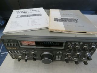 Vintage Kenwood Ts - 930s Hf Tranceiver W/manuals & 1986 Receipt