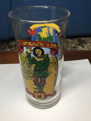 1989 Coca - Cola Collectors Series Scarecrow The Wizard Of Oz Drink Glass