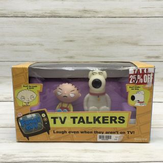 2006 Excalibur Family Guy Stewie And Brian Tv Talkers 344 Electronic Voice