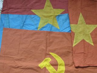3 Flags,  Vc National Liberation Front,  Vc Vietnam Communist,  Battle Vc Flag