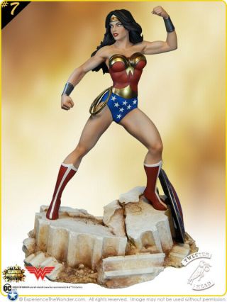 Tweeterhead Powers Wonder Woman Maquette Reg Ed 1006