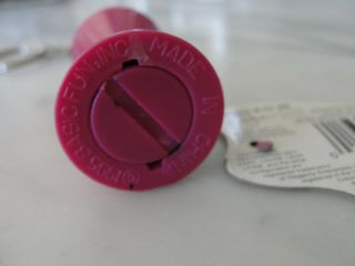Lava lite lamp keychain Pink basic fun - 1995 Item 414 - 0 2