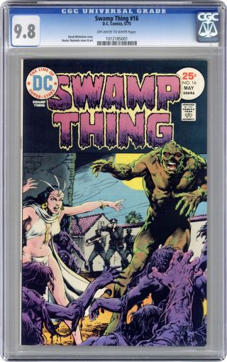 Swamp Thing 16 Cgc 9.  8 1975 1012185001