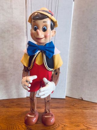 Disney - Bob Baker Marionettes - Pinocchio & Jiminy Cricket - Limited Edition