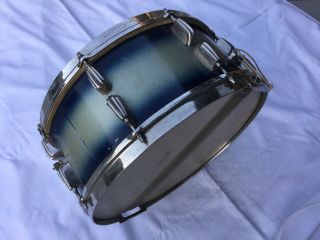 Vintage Slingerland Radio King Snare Drum Blue & Gray