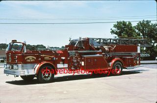 Fire Apparatus Slide,  Truck 3,  Sheperdstown / Wv,  1961 Mack / Maxim