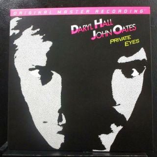 Daryl Hall,  John Oates - Private Eyes Lp - Mfsl 1 - 412 180 Gram Vinyl Record