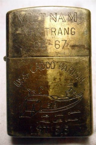 Vietnam Nha Trang 66 - 67 Vietnam War Zippo Lighter