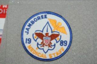 Bsa Boy Scouts Of America 1989 National Jamboree Medical Services Patch