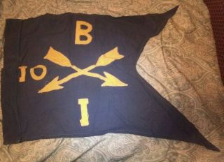 Military Guidon For Troop B 1st Squadron 10th Cav 4th Infantry Division.
