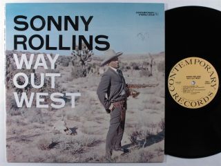 Sonny Rollins Way Out West Contemporary Ojc - 337 Lp Nm/vg,