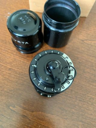 CURTA TYPE I Mechanical Calculator 9302 With Case and Box 3