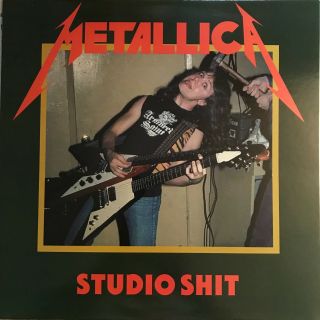 METALLICA,  STUDIO SHIT,  NY DEMOS 1983,  180 GRAM WHITE COLORED VINYL LP 2