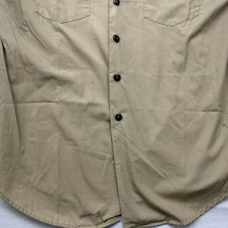 BOY SCOUTS OF AMERICA BSA MENS SIZE LARGE SHORT SLEEVE SHIRT MADE IN USA 2