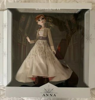 Disney Anna Frozen 2 Doll Saks Fifth Avenue Exclusive Limited Edition 1000 Le