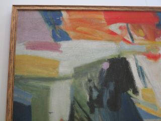 LARGE SIMIRENKO PAINTING ABSTRACT CALIFORNIA MODERNISM EXPRESSIONISM 1950 ' S 3