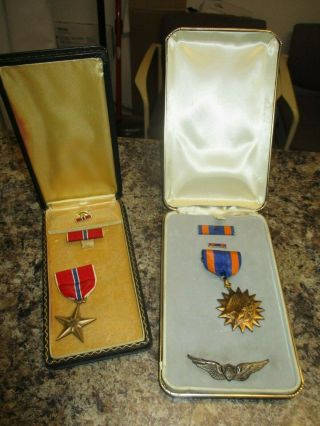 Vietnam Medal Group Air Crewman Bronze Star & Air Medal Engraved