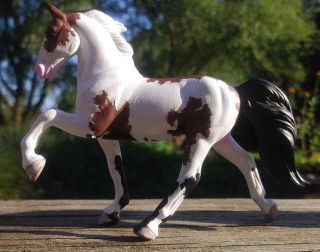 Custom Breyer Horse Cm Sm Stablemate G3 Tennessee Walking Horse Walker Twh