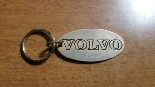 Vintage Volvo Car Brass Key Ring Keyring Keychain