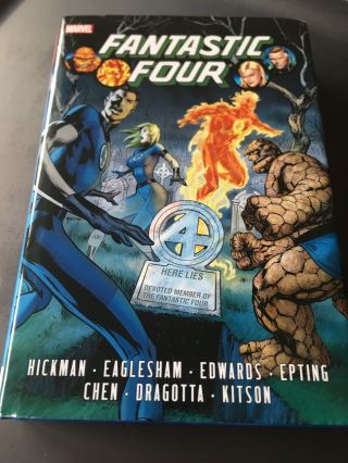Fantastic Four Jonathan Hickman Omnibus Vol 1 Marvel Oop