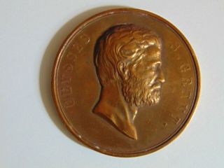 Ulysses S.  Grant Presidential Inaugural Brass Paper Weight Medallion