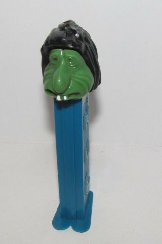Mr.  Ugly Blue Stem Loose Pez Dispenser Made In Austria With Chipped Back Feet