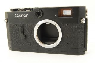 519 Canon P Black Repainting Exc,  Vintage Rangefinder Film Camera