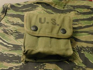 Ww2 Jungle First Aid Pouch Us Army Medic Kit W/ Contents Wwii - Vn