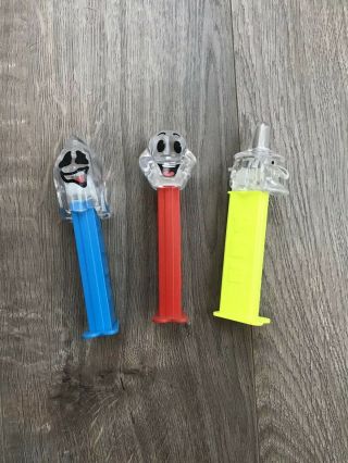 Pez Clear Crystal Halloween Pez Ghosts And Witch