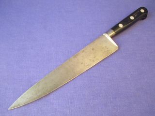 Sabatier Four Star Elephant Carbon Steel 8.  75 Inch Chef Knife - 3