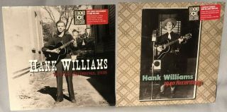 45 7 " Hank Williams 1938/1940 Recordings (2 Singles Red Vinyl,  Rsd 2018/19)