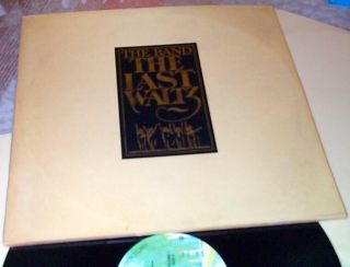 The Last Waltz The Band Nmint Wbros 3lp W Book Eric Clapton Bob Dylan Neil Young