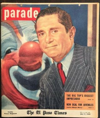 1949 Parade Mag - John Ringling North Cover