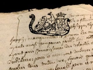 1724 Old Handwritten Document