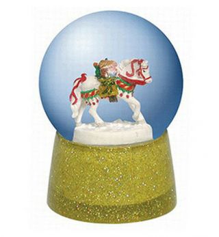 Trail Of Painted Ponies Polar Express Horse Water Globe,