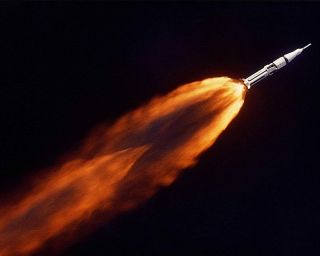 Apollo 7 Saturn 1b Rocket Launch 8x10 Silver Halide Photo Print