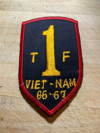 1966 - 1967/vietnam Us Military Patch - T 1 F Unknown Unit/squadron? Beauty