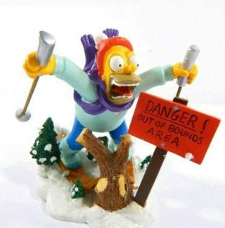 Hamilton The Simpsons At Home With Homer " Look Out Below " Resin Figurine