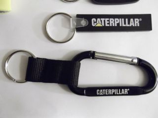 Rare Caterpillar CAT Sticker Keychain & Carabiner Oilfield Union Construction 2